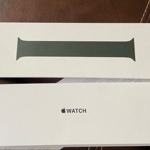 Solo Loop Apple Watch Band Sz 9 40mm Cyprus Green